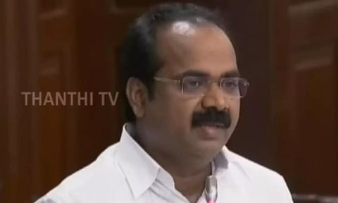 Minister for Environment and Climate Change Siva V Meyyanathan
