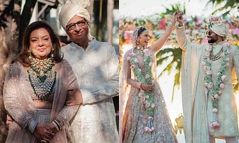 Pooja, Vashu Bhagnani, Jackky Bhagnani, Rakul Preet Singh (Instagram)