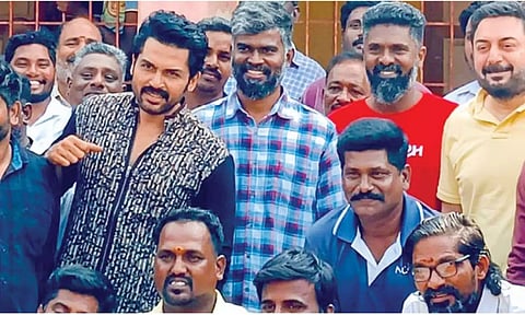 From the sets of Karthi 27