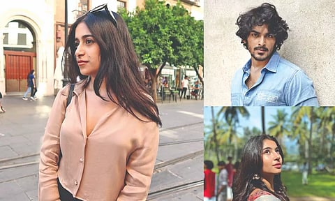 Sanaa Mariam, Santhosh and Sara Arjun