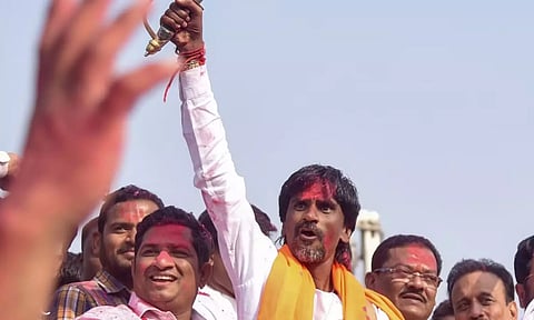 Activist Manoj Jarange (PTI)