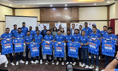  The Indian Deaf Cricket team (IANS)