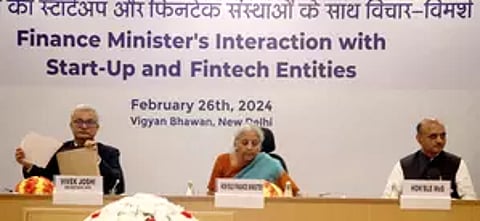 Finance Minister Nirmala Sitharaman