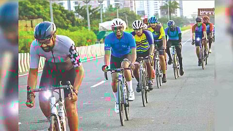 From the 2023 edition of the Aalam Deepam Duathlon