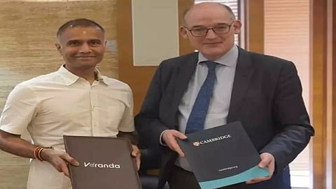 Veranda Learning Solutions announced a strategic alliance with Cambridge University Press & Assessment India Pvt Ltd