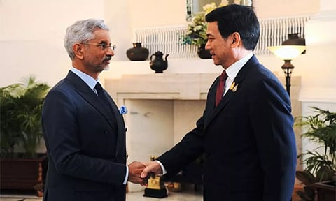 External Affairs Minister S Jaishankar, Thailand's Deputy Prime Minister Parnpree Bahiddha-Nukara (X/@DrSJaishankar)