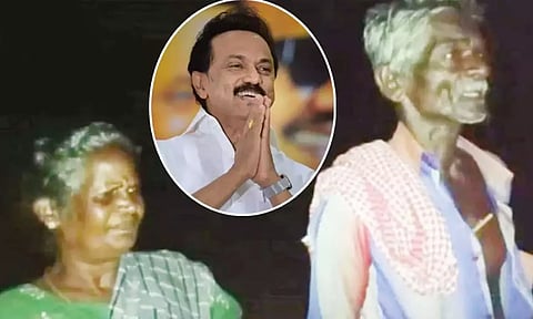 Kurunthammal and Shanmugaiah (Photo: Dailythanthi)