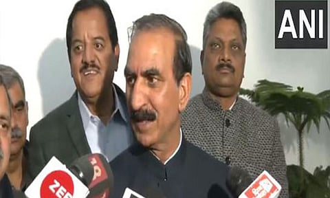 Ex-Union minister Khalap (PTI)