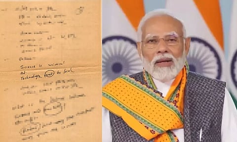 ‘Science is universal but technology must be local’: PM Modi’s 'words from the past' draw attention