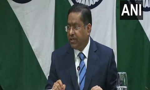 MEA spokesperson Randhir Jaiswal (ANI)