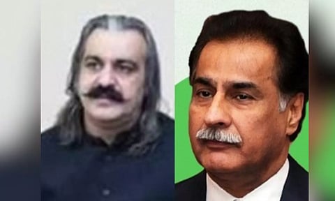 Ali Amin Gandapur (L) & Sardar Ayaz Sadiq (R) (IANS)