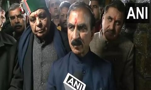 Himachal Pradesh Chief Minister Sukhvinder Singh Sukhu (ANI)