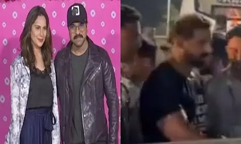 Ram Charan, Upasana Konidela, John Abraham (Image source: ANI Photo)