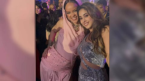 Rihanna grooves to 'Zingaat' song with Janhvi Kapoor at Anant-Radhika pre-wedding bash