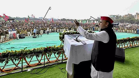  Samajwadi Party president and former Uttar Pradesh chief Minister Akhilesh Yadav (Photo/PTI)
