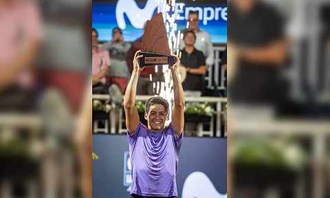 Argentine Sebastian Baez (IANS)