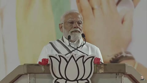 Prime Minister Narendra Modi (Screengrab)