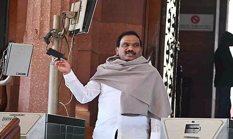 DMK Lok Sabha MP A. Raja (ANI)