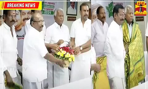 AIADMK and DMDK leaders