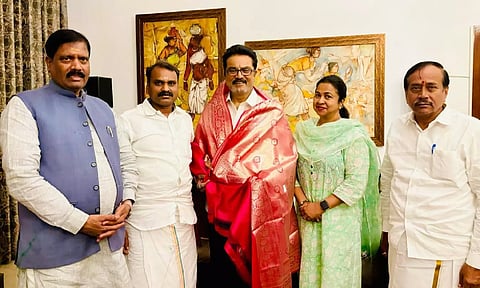 Sarathkumar's AISMK joins BJP-led NDA alliance