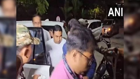 CBI takes Sheikh Shahjahan to Joka ESI Hospital for medical examination (Photo/ANI)