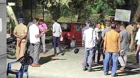 Visual from the spot