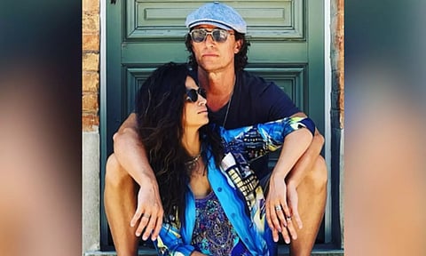 Matthew McConaughey with wife Camila Alves McConaughey