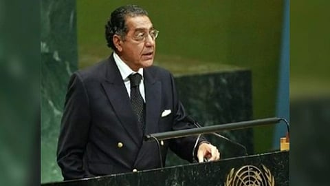 Pakistan envoy to UN, Munir Akram (X/@PakistanPR_UN)