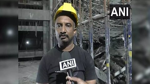 Devendrasinh Jadeja, Fire Officer (Photo/ANI)