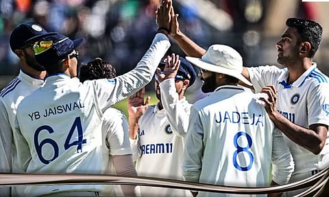 Ashwin dents England top order, India sense big win