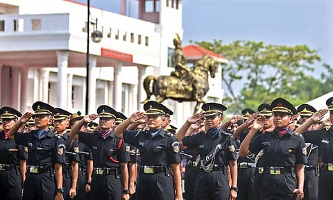 Cadets at OTA in Chennai 