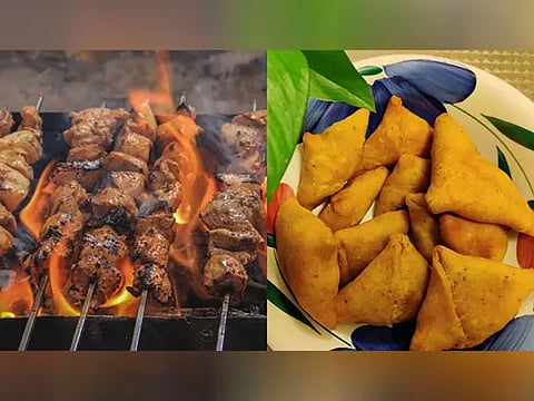 Iftar menu on Ramadan