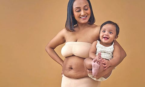 Celebrating motherhood scars