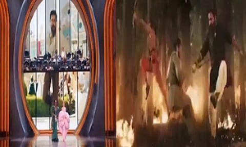 Glimpses of ‘Naatu Naatu’ showcased twice at Oscars