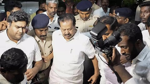  DMK leader K Ponmudy