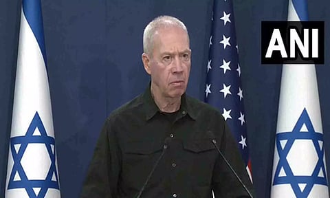 Israel's Minister of Defence Yoav Gallant (ANI)