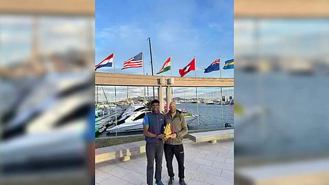  India's Olympian sailor Vishnu Saravanan (Photo/IANS)