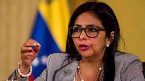 Venezuelan Vice President Delcy Rodriguez (Photo/IANS)