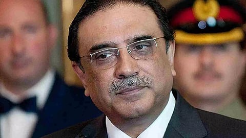 Pakistan President Asif Ali Zardari 