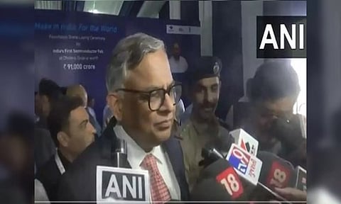 Tata Sons Chairman Natarajan Chandrasekaran (ANI)