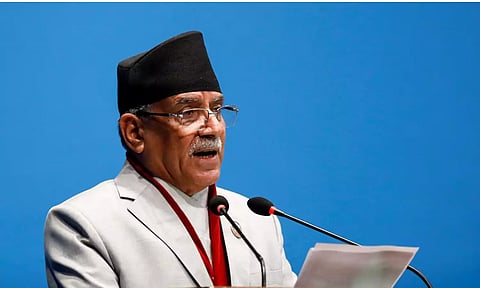 Nepal's Prime Minister Pushpa Kamal Dahal (REUTERS)