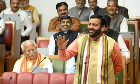 Haryana Chief Minister Nayab Singh Saini