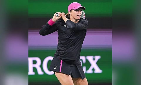 Iga Swiatek (BNP Paribas Open/ X)
