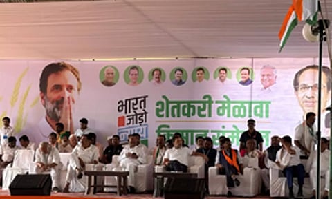 INDIA alliance govt will work for protection, uplift of farmers: MVA partners at Maha rally-IANS