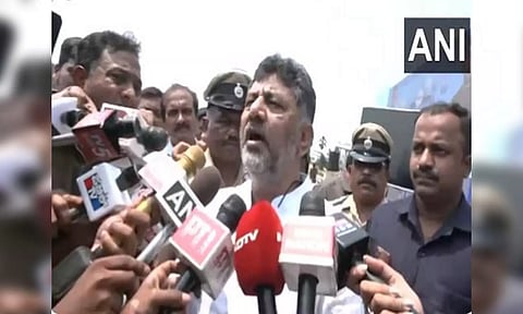 Karnataka Deputy Chief Minister DK Shivakumar (ANI)