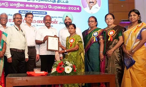 Sugathara Peravai (Tamil Nadu State Health Council) 2024 was inaugurated at the Tamil Nadu Government Multi Super Specialty Hospital Complex in Omandurar