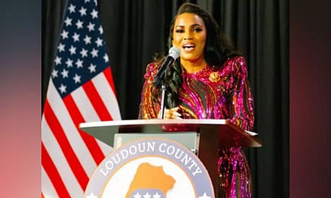 African-American singer Mary Millben (X/@MaryMillben)