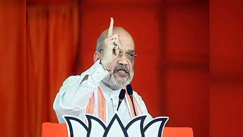 "Putra, putri moh mein tut gayin...": Shah on split in Shiv Sena, NCP in Maha