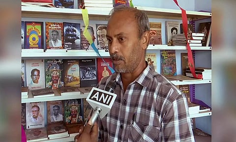 Ravichandran, released convict in Rajiv Gandhi Assassination case. (ANI)