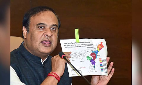 Assam Chief Minister Himanta Biswa Sarma (PTI)